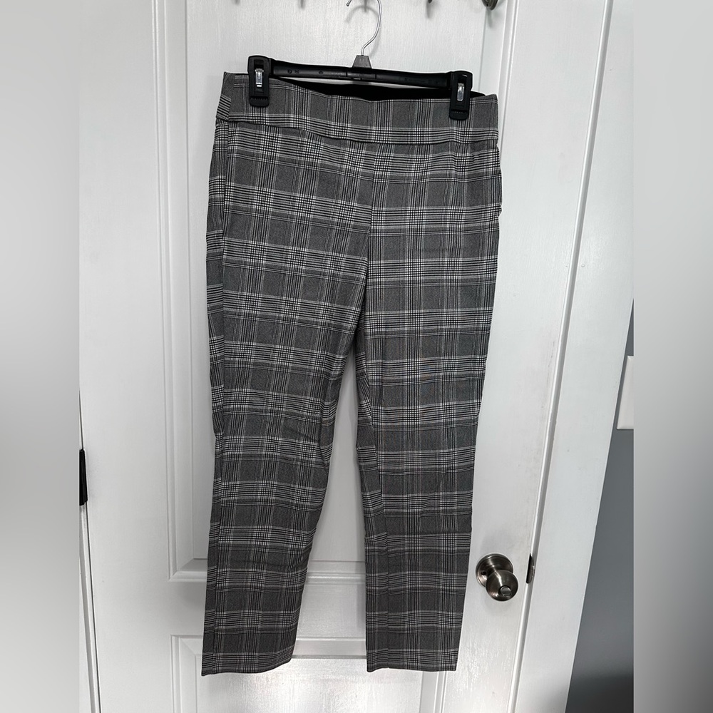 Plaid dress pants